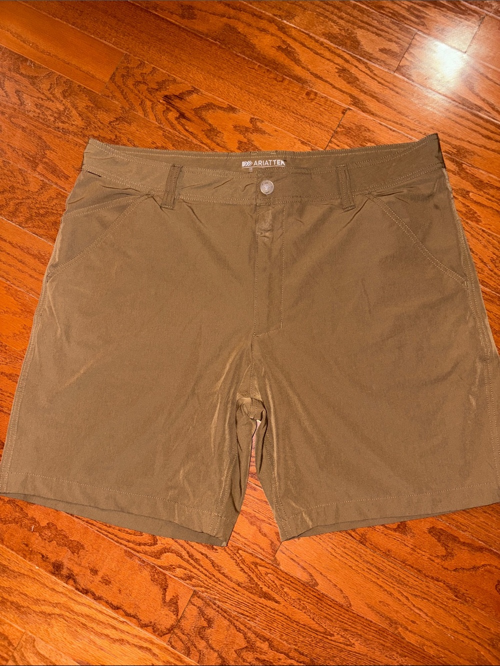 Ariat Brown AriatTek Lightweight Shorts